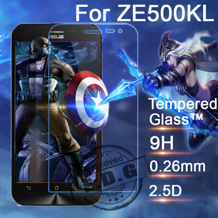0 26mm 9H Explosion Proof Anti scratch LCD Tempered Glass Film For ASUS ZenFone 2 Laser