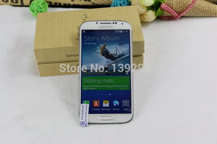 Original Unlocked Samsung Galaxy S4 i9500 i9505 Smartphone Quad Cell mobile Phones 4G 5 0 2GB