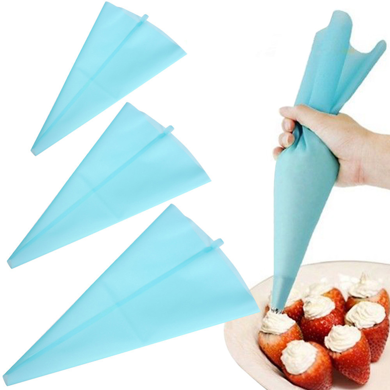 New Coming Reusable Silicone Icing Piping Cream Pastry Bag Cake Decorating Tool Cupcake Cake Nozzle Tools Cake Sugarcraft