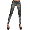 New Women Sexy Tattoo Jean Look Legging Sport Leggins Punk Fitness American Apparel Jeans Woman Pants
