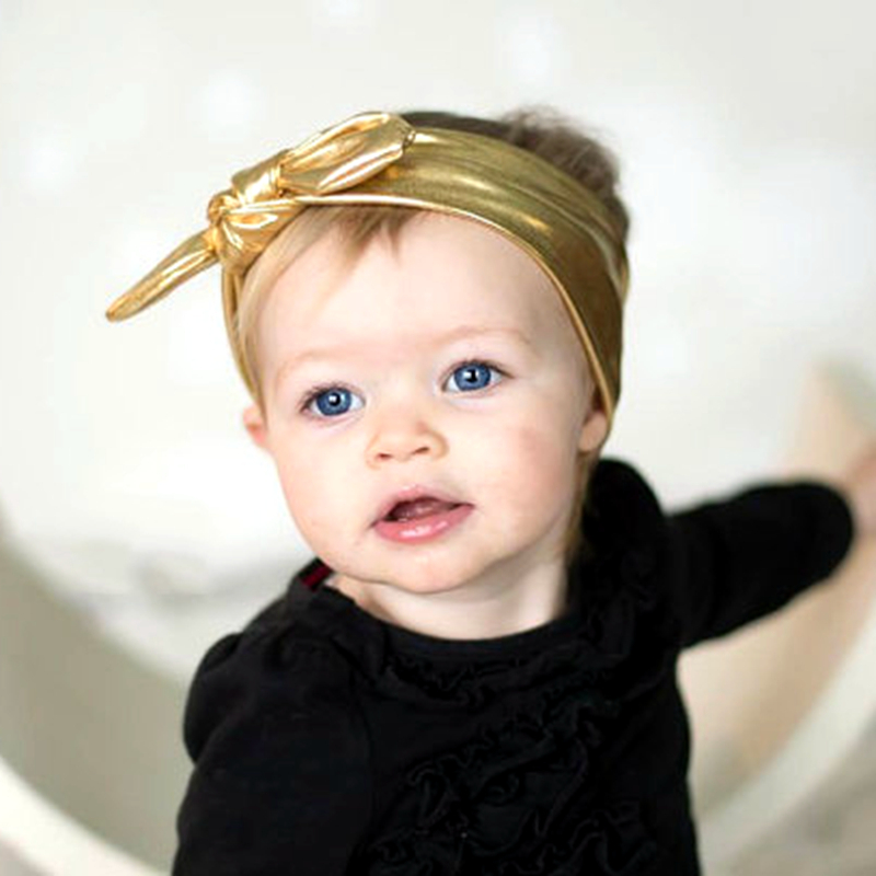 371 New baby headband ears 137 Headband Baby Girl Hair Wrap Bands Bunny Rabbit Ears Turban Headband   