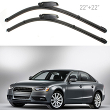 2X 22″ Left Right Windscreen Wiper Blade For Audi
