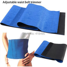 New Trimmer Adjustable Sauna Slimming Belt Fitness Body Waist Shaper Weight Loss Burner Sauna Waist Belt