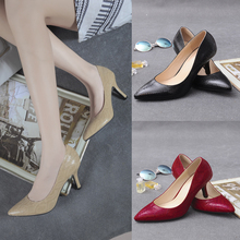 New 2016 Scales pointed toe OL women pumps Genuine leather spike heels women high heels shoes