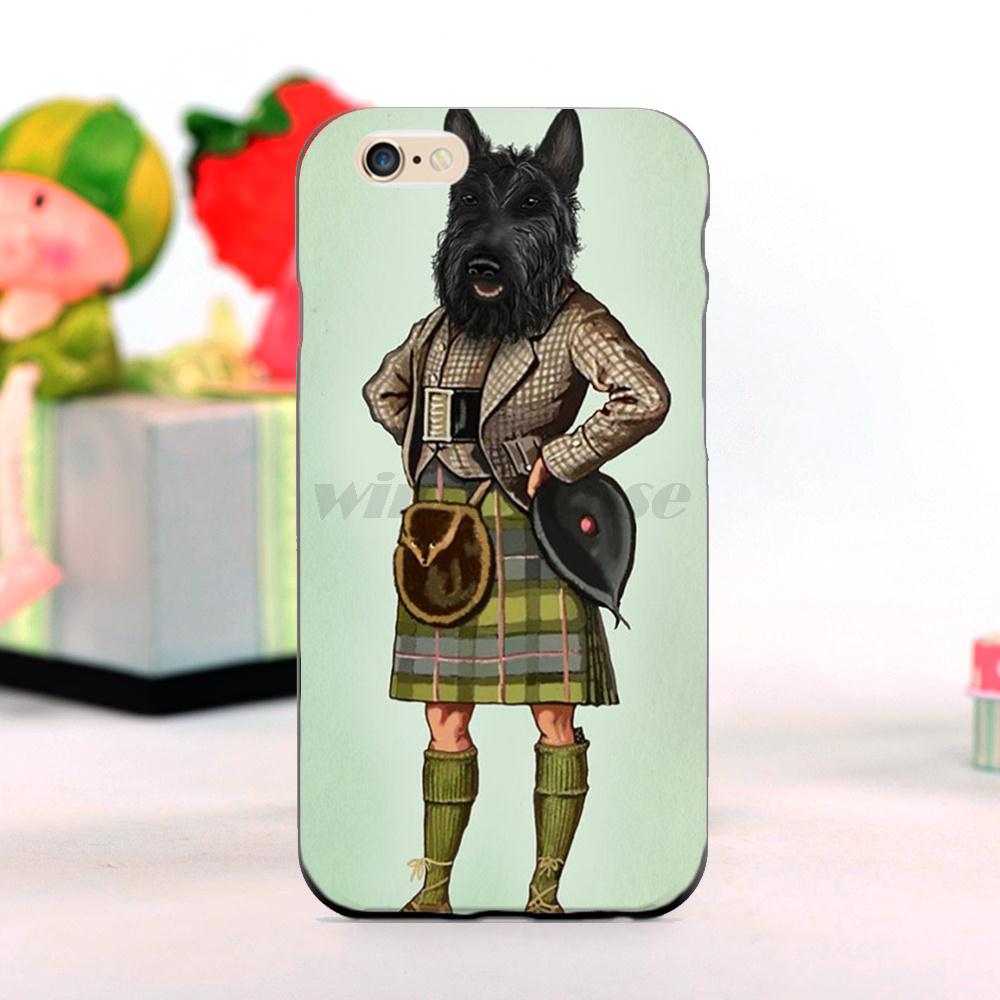 Scottie Dog font b Kilt b font scottish terrier Animal Newest Super Cute Phone Cases For