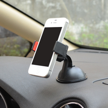 360 Degree Rotation Mobile Phone Car Holder Fashion Design Adjustable Size For Any Phones Navigation GPS Bracket Lazy Support