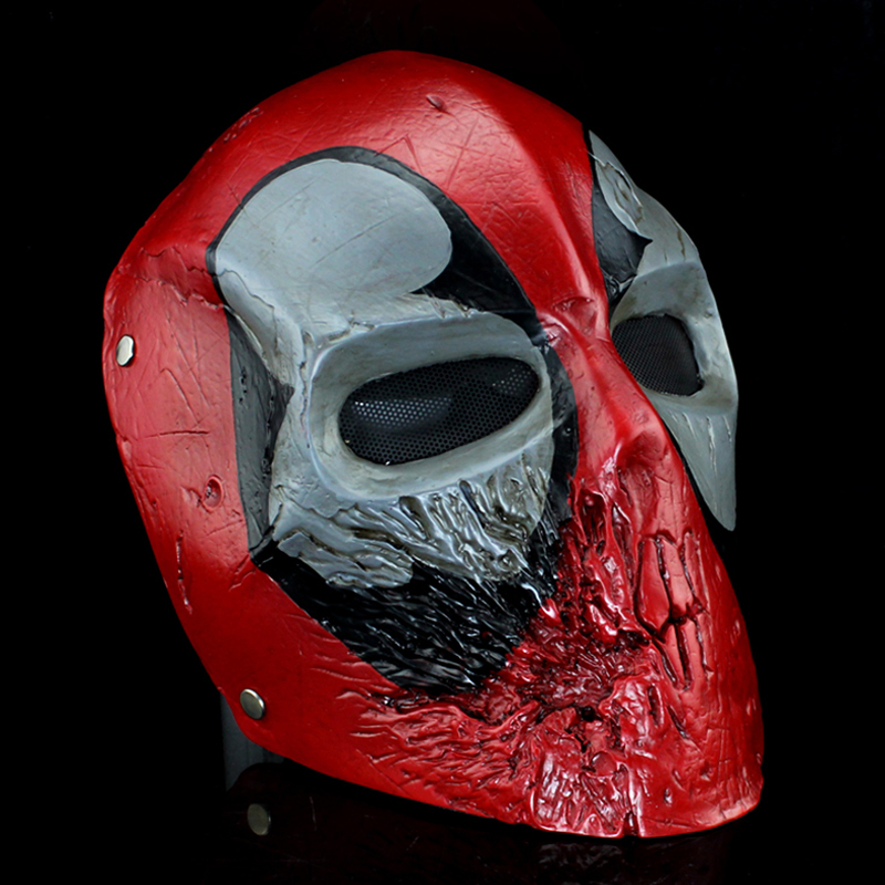 Deadpool Theme Movie Mask Full Face High Grade Resin Masks For