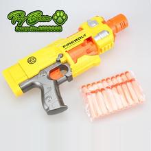 2015 new Pistol Soft Bullet Gun Plastic Toys CS Game Shooting Nerf Air Soft Gun Airgun Electric Bursts guns Electric soft gun
