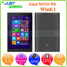 Original Ainol iNOVO8 Tablet PC 8 inch IPS 1280×800 Intel Z3735D Quad Core 2GB RAM 32GB ROM Windows 8.1 5MP Camera OTG BT WIFI