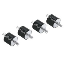 SV027 20pcs/lot M4x10 D15H15 V/D M4 screws rubber material drone&car’s dashpot