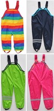 Wholesale6pcs/lot boys and girls spring and autumn wind and rain topolino small rodents children overalls free shipping in stock