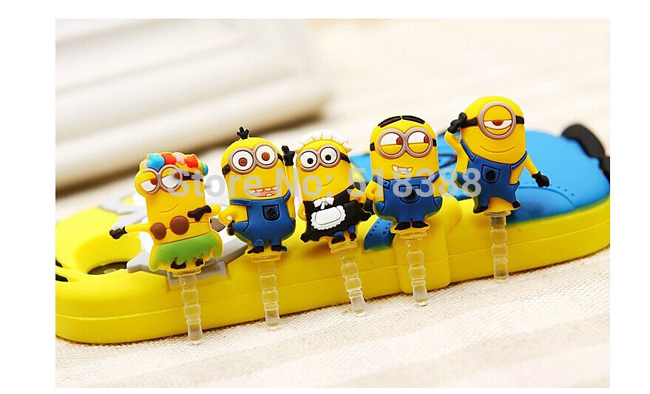 New come Anti Dust Plug Cartoon Phone Accessories Antidust Plug for Mobile Phones Dustproof Plug for