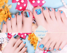 toe 06 new fashion beauty manicure pedicure nail stickers nail art