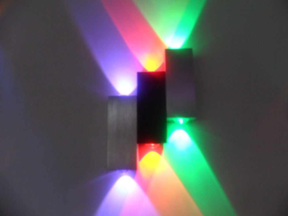 2015 new design  Lights 6*1w Spot 1pcs/lot  led wall lamp Light With high Lumen Led Lights,free Shipping