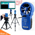 HoldPeak HP 866A Portable USB Anemometer Wind Speed Meter Wind Logger Air Speed and Temperature Measure