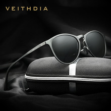 Men’s Retro Sunglasses Aluminum Magnesium Polarized Lens Vintage Sun Glasses Glass Men/Women Eyewear Accessoriesg Unisex Gafas