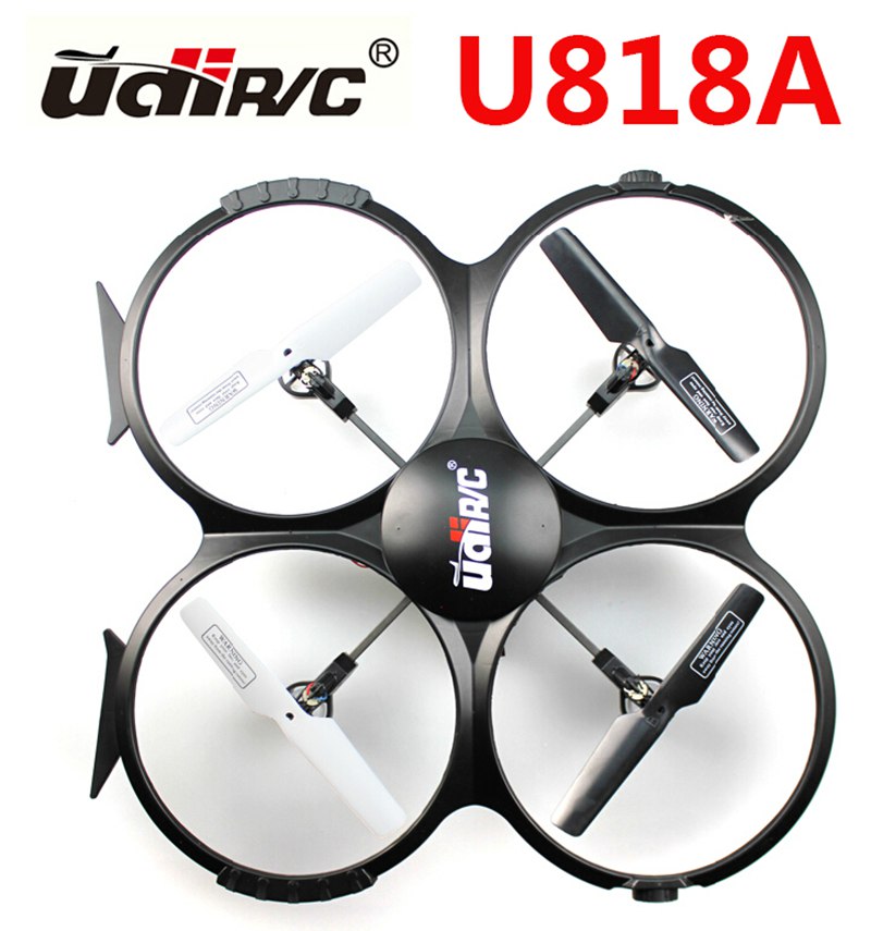 UDI U818AHD U818A HD U818 Upgrade 2.4G 4CH 6 Axis with Extra Battery, HD Camera, and Returned Home Quadcopter RC Helicopter
