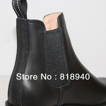Men Ankle Boots Leather Pull On Chelsea Dealer Horse Riding Evening Tuxedo Black Brown New 041