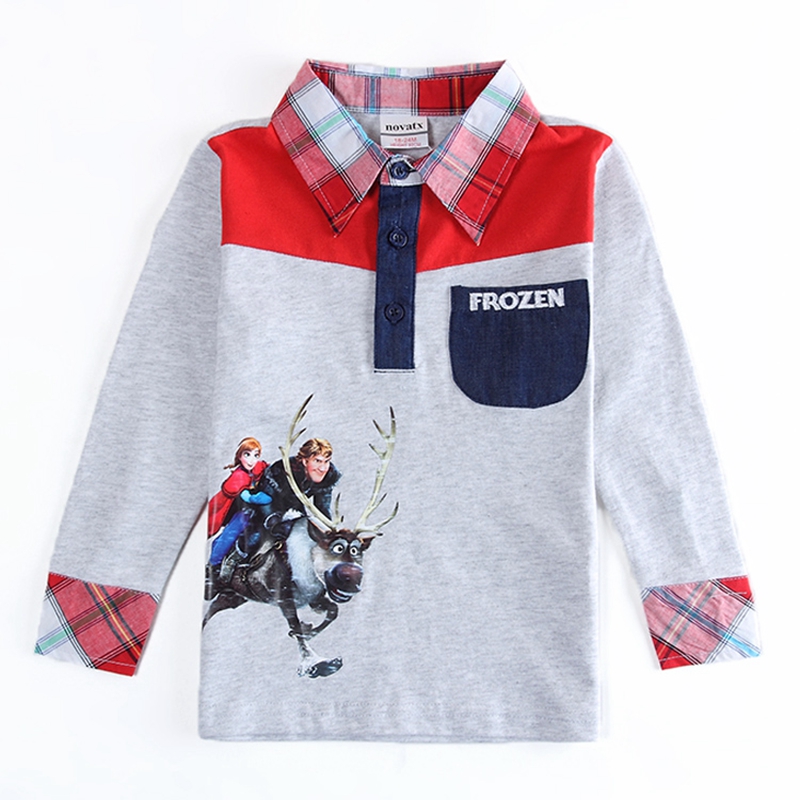 anna clothes boys t shirts new coming children t shirts kids clothes boy t shirt 100% cotton long sleeve boys clothing A5502