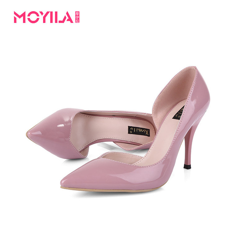 New 2015 Summer Style Shoes Women Fashion Pointed Toe 9.5CM High Heels Women Pumps Sandals Wedding Party Sexy Women Shoes