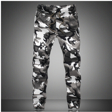 2015 New Spring Fashion Brand Men Pants Men Military Camouflage Pencil Pants Joggers Sweatpants Army Sport Pants Trousers 5XL