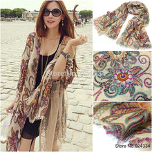 2015 Limited Horse European And American Style!2014 Winter Brand Designer Retro Totem Scarf Women Echarpes Long Scarves Shawl