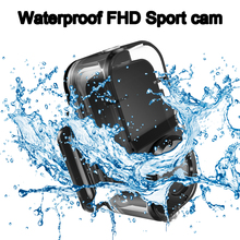 New Arrival Fashion Sport Portable Recorder Black Color Waterproof FHD Camera With 12 Mega Sports Cam Use for Cycle Climb Swim