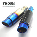 51 Mm Universal Modified Akrapovic Yoshimura Motorcycle titanium exhaust pipe Muffler Cb600 Cbr600 Cbr1000 Yzf600 Z750
