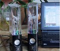 Genuine new USB Water Spray Portable Mini Speaker Water Music Fountain sound card Speakers music fountain