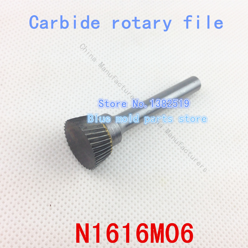Head 16 mm Carbide rotary file carbide burrs deburring with a file tungsten steel burrs model