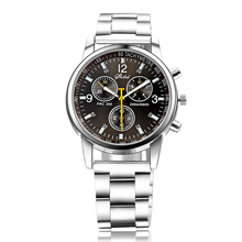 2016 New mens watches top luxury brand Ohshd Stainless steel belt Fashion male hours Business Quartz wristwatch designer time