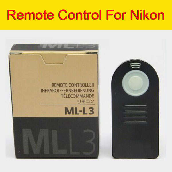 Boxed ML L3 MLL3 Wireless Camera Shutter Remote Control For Nikon DSLR V2 J2 J3 D90