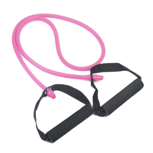 hot sale 2 pcs Resistance bands chest expander Rope spring exerciser Pink