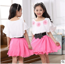 Retail 2016 summer new flower girl dress children loose type big virgin dresses best-selling children’s new children’s clothing