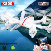 Free shipping MJX X800 2.4G 4CH UAV RTF Quadcopter Drones RC helicopter 6-Axis C4005 HD camera WIFI FPV video VS X5SW X400 H107D
