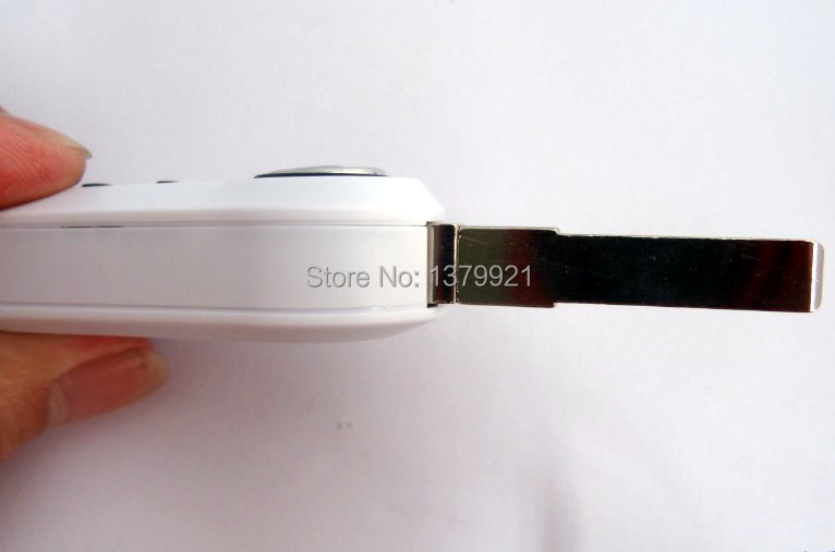 White Case key Fob Case shell fit for FIAT 500 PANDA BRAVA PUNTO STILO 3 Button