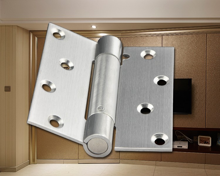 2019 4 Inch Stainless Steel Spring Hinge Automatic Concealed Door Hinge Door Closers Closing