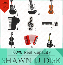 100% real capacity Retail Genuine Silicone Piano USB Flash Drive 512GB Thumb Pen drive Memory Stick Flash Disk 8G 16GB 32GB gift