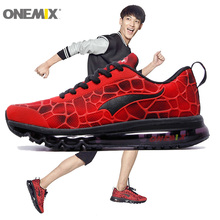 New Men Running Shoes Fashion Run Athletic Trainers Man Red Black Zapatillas Sports Shoe Max Cushion Outdoor Walking Sneakers