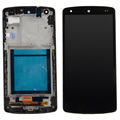 1pcs New For LG Google Nexus 5 D820 D821 LCD Display Digitizer Touch Screen With Frame