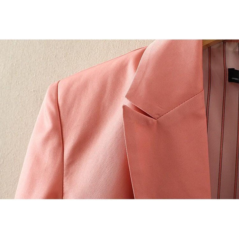 Jacket Coat Women 2015 Candy Coat Jacket One Button Outerwear Coat Tops Blaser Basic Jackets Suit Feminino winter coat women (5)