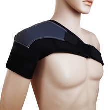 Egoelife Advanced Light Weight Adjustable Gym Sports Single Shoulder Brace Support Strap Belt Band Pad for Men and Women