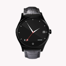 R11 Smart Watch With Heart Rate Monitor Remote Camer Anti-lost 1.22 Round IPS LCD Screen Real Strap Bluetooth Watch