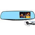 4 3 Full Hd 170 Degree Dual Lens Digital Video Recorder Night Vision Car DVR Camera