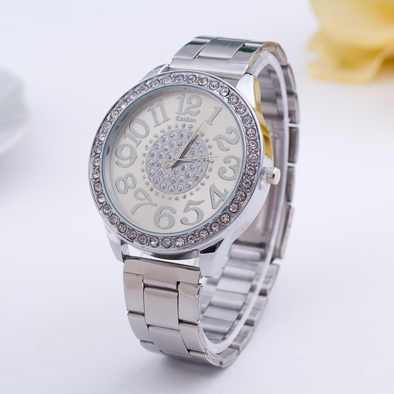 New Fashion Brand Quartz-Watch Men Stainless Steel Quartz Watch Women Luxury Wristwatch Men's Watch relogio Feminino masculino