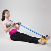 Women Pedal Exerciser Elastic Resistance Band Body Building Indoor Crossfit Equipment Home Lose Weight Workout Rubber
