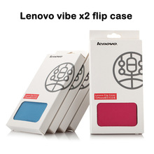 High quality New leather cover Lenovo vibe x2 case slim front flip sleeve for lenovo X 2 cell phone case In Stock Free Shipping