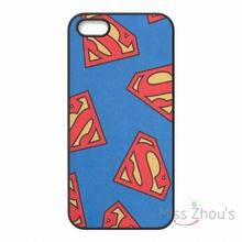 For iphone 4/4s 5/5s 5c SE 6/6s plus ipod touch 4/5/6 back skins mobile cellphone cases cover Superman logo