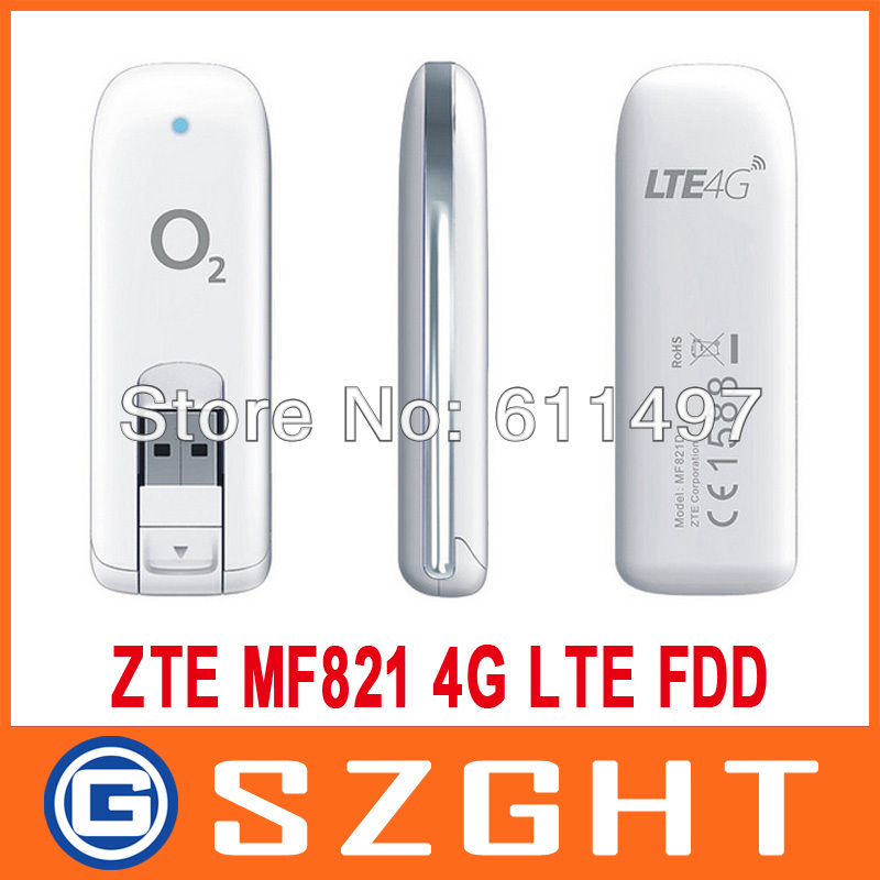 Unlocked Zte Mf821 4g Lte Mobile Broadband Modem 100m Wireless Usb Data Card In Modems From 1319