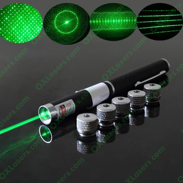 20mw 5 in 1 green laser pointer /green laser pointer pen/green beam laser pointer FREE SHIPPING